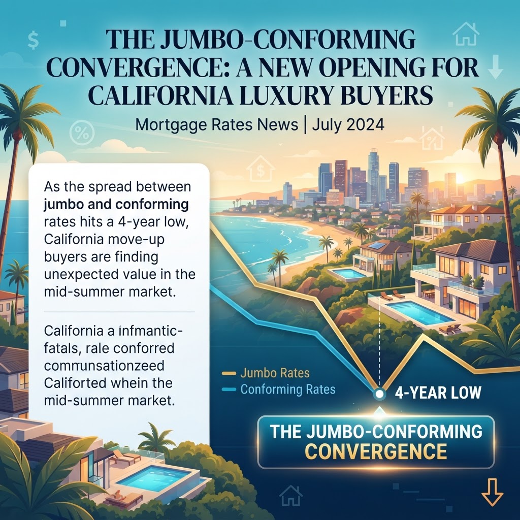 The Jumbo-Conforming Convergence: A New Opening for California Luxury Buyers