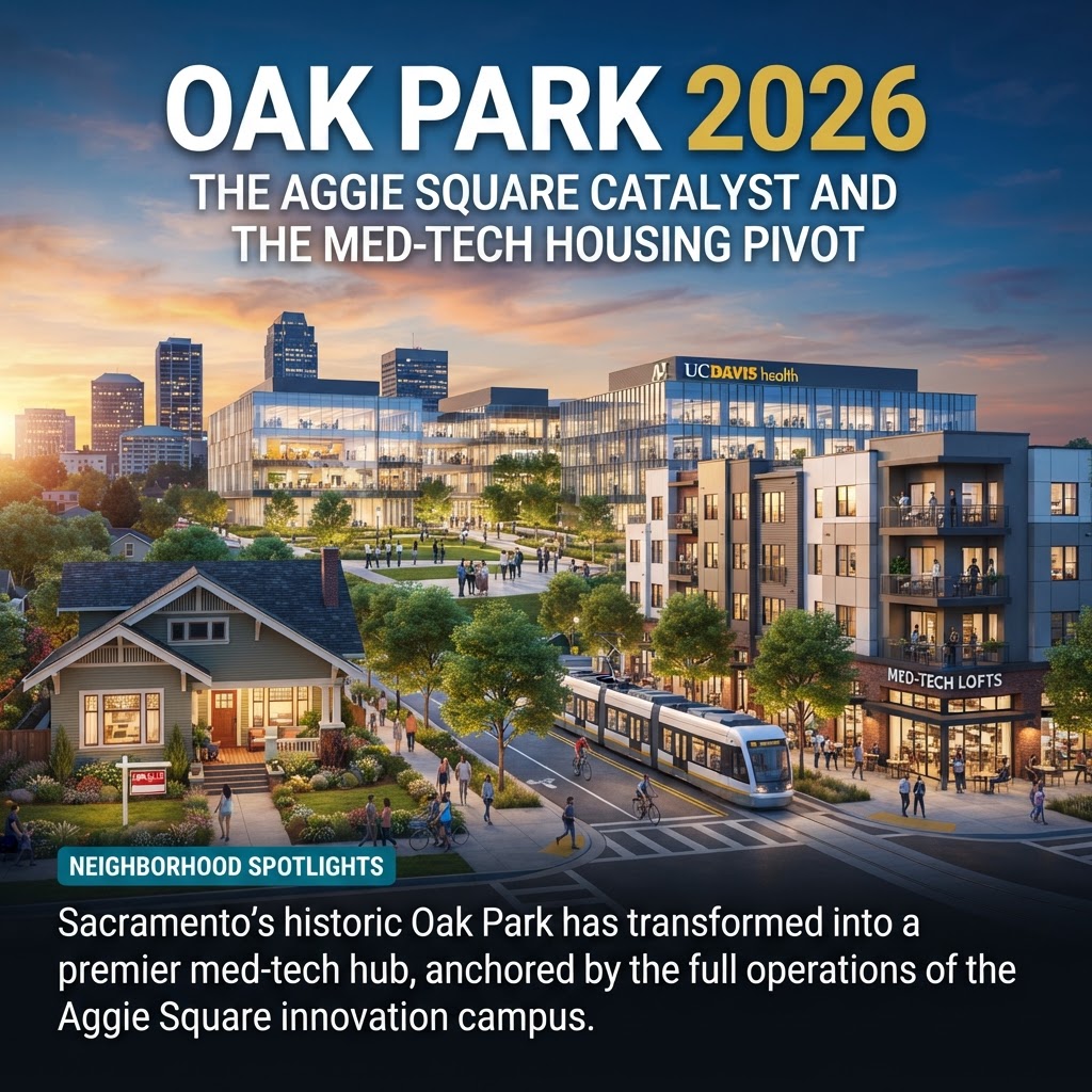 Oak Park 2026: The Aggie Square Catalyst and the Med-Tech Housing Pivot