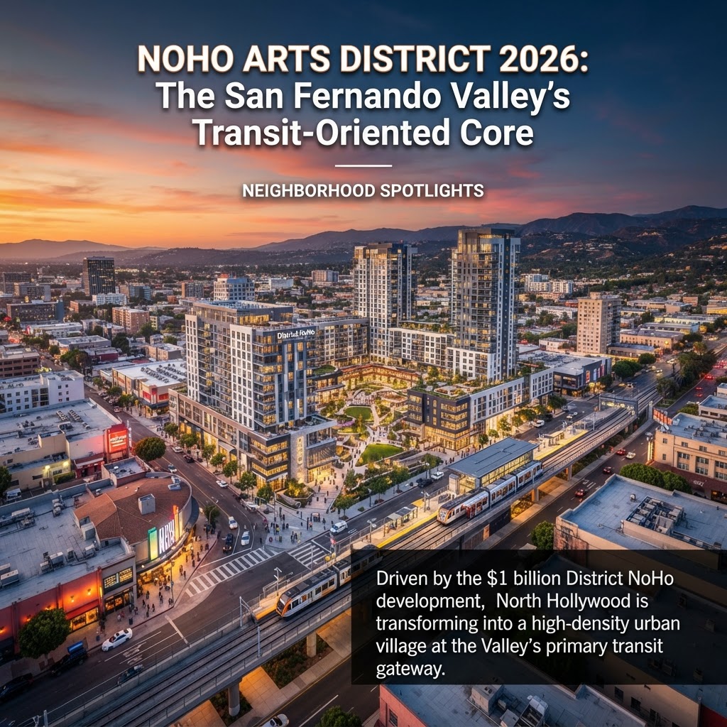 NoHo Arts District 2026: The San Fernando Valley’s Transit-Oriented Core