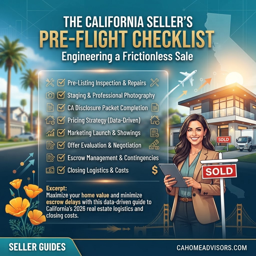 The California Seller’s Pre-Flight Checklist: Engineering a Frictionless Sale