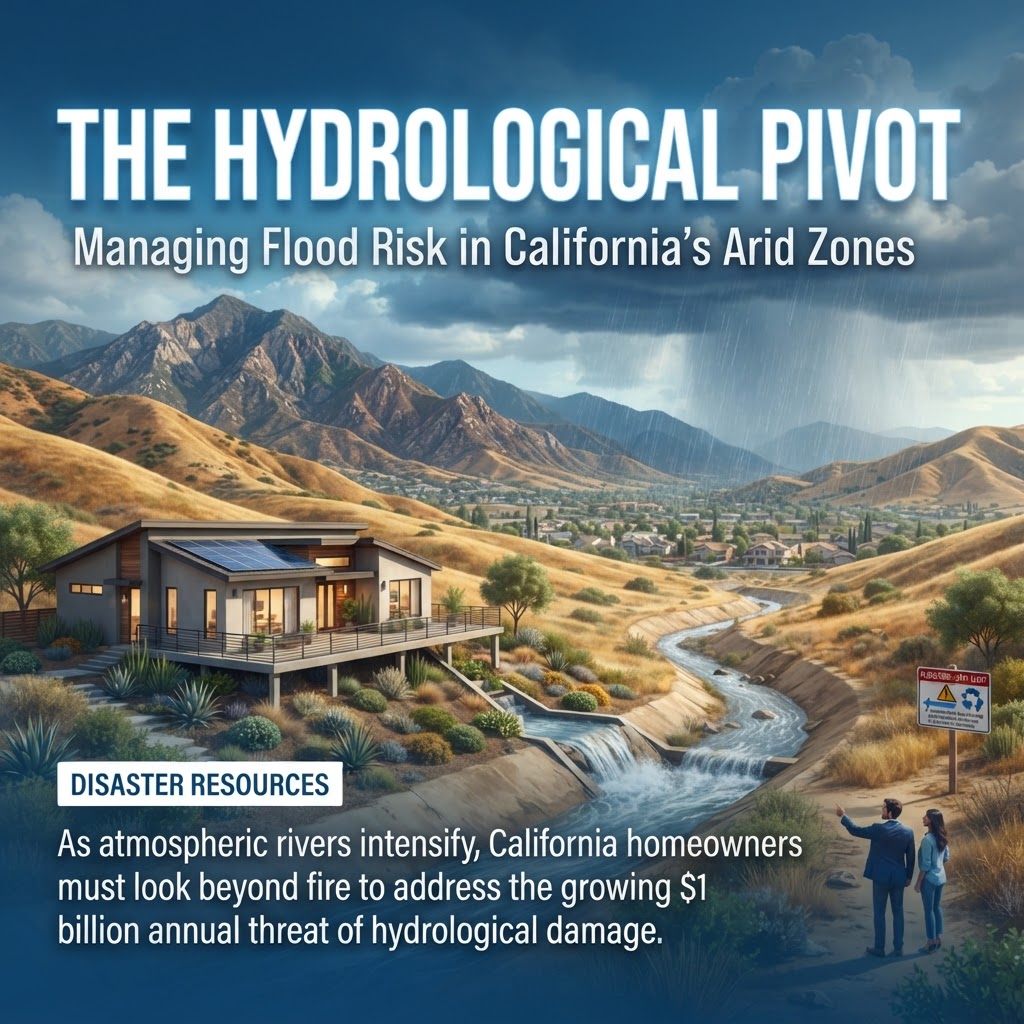 The Hydrological Pivot: Managing Flood Risk in California’s Arid Zones