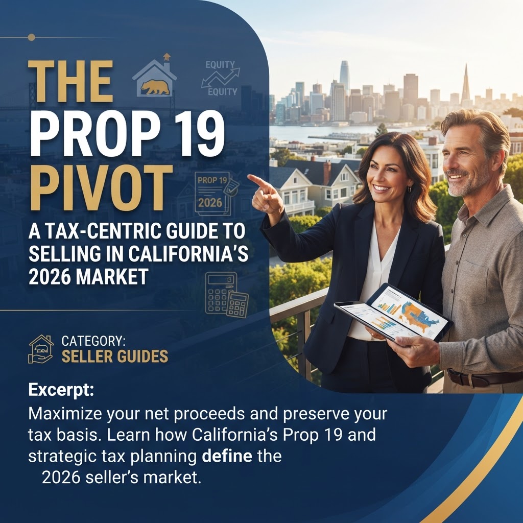 The Prop 19 Pivot: A Tax-Centric Guide to Selling in California’s 2026 Market