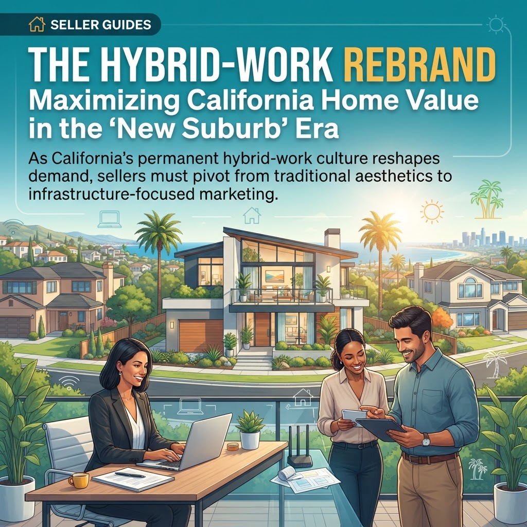 The Hybrid-Work Rebrand: Maximizing California Home Value in the 'New Suburb' Era
