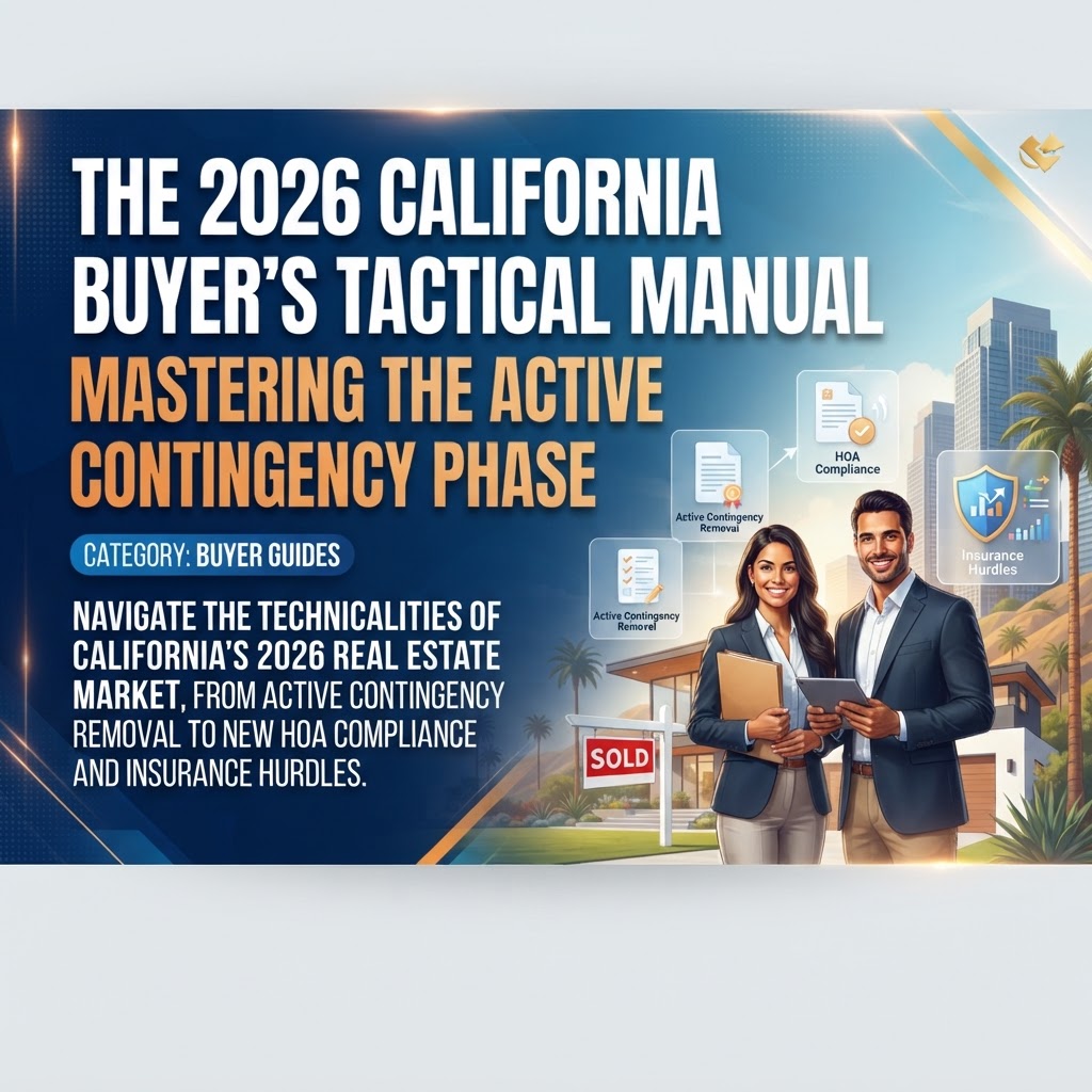 The 2026 California Buyer’s Tactical Manual: Mastering the Active Contingency Phase