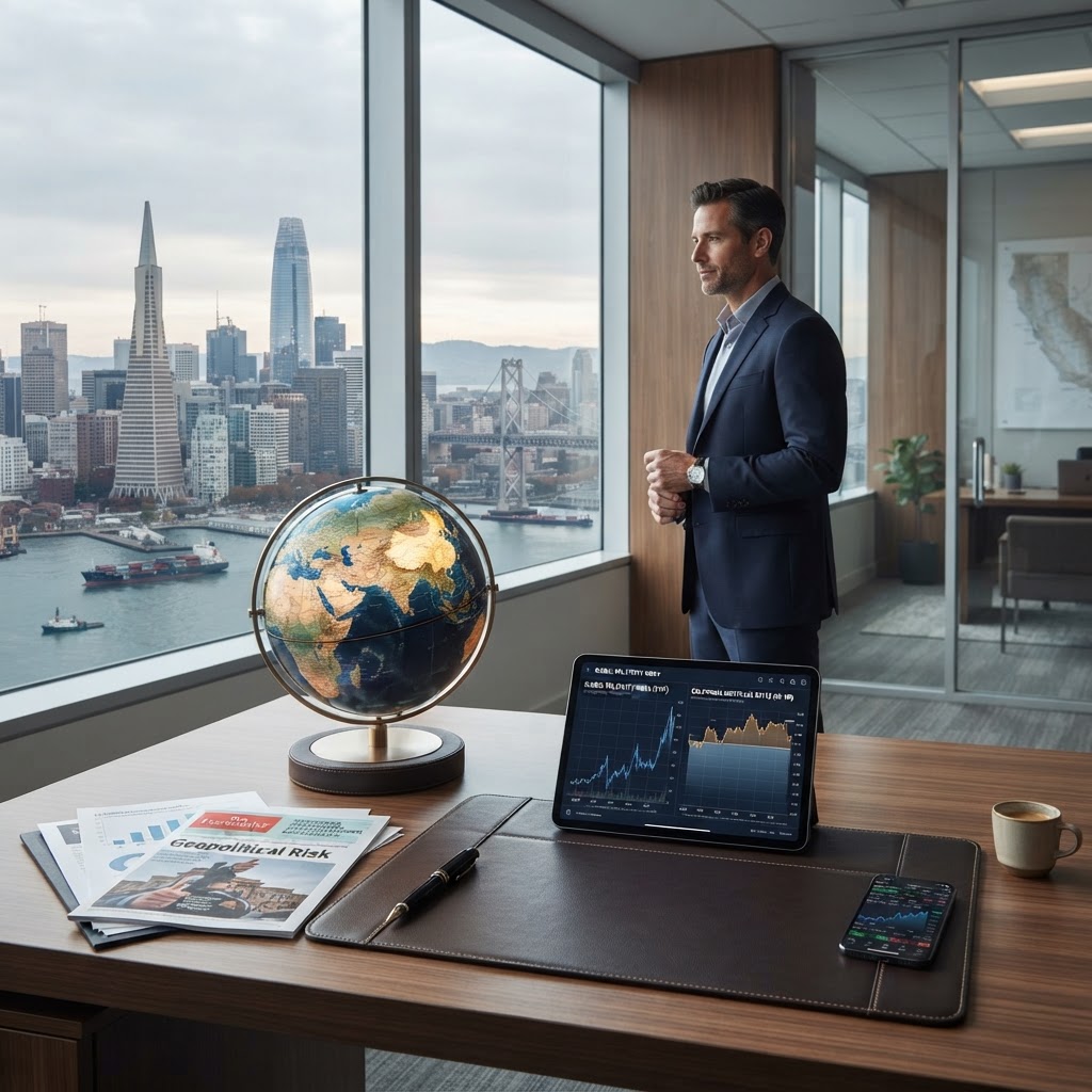 The Geopolitical Premium: Why Global Volatility is Stalling California’s Rate Relief