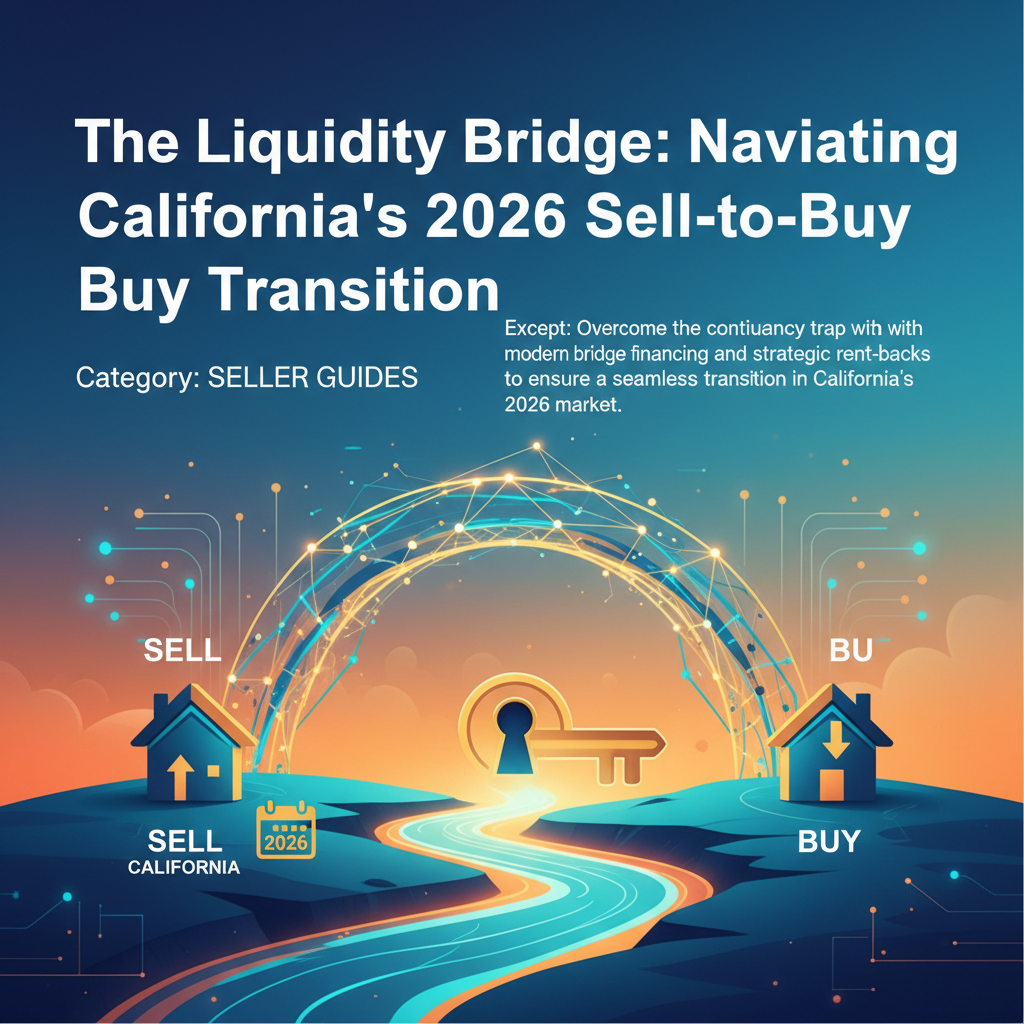The Liquidity Bridge: Navigating California’s 2026 Sell-to-Buy Transition
