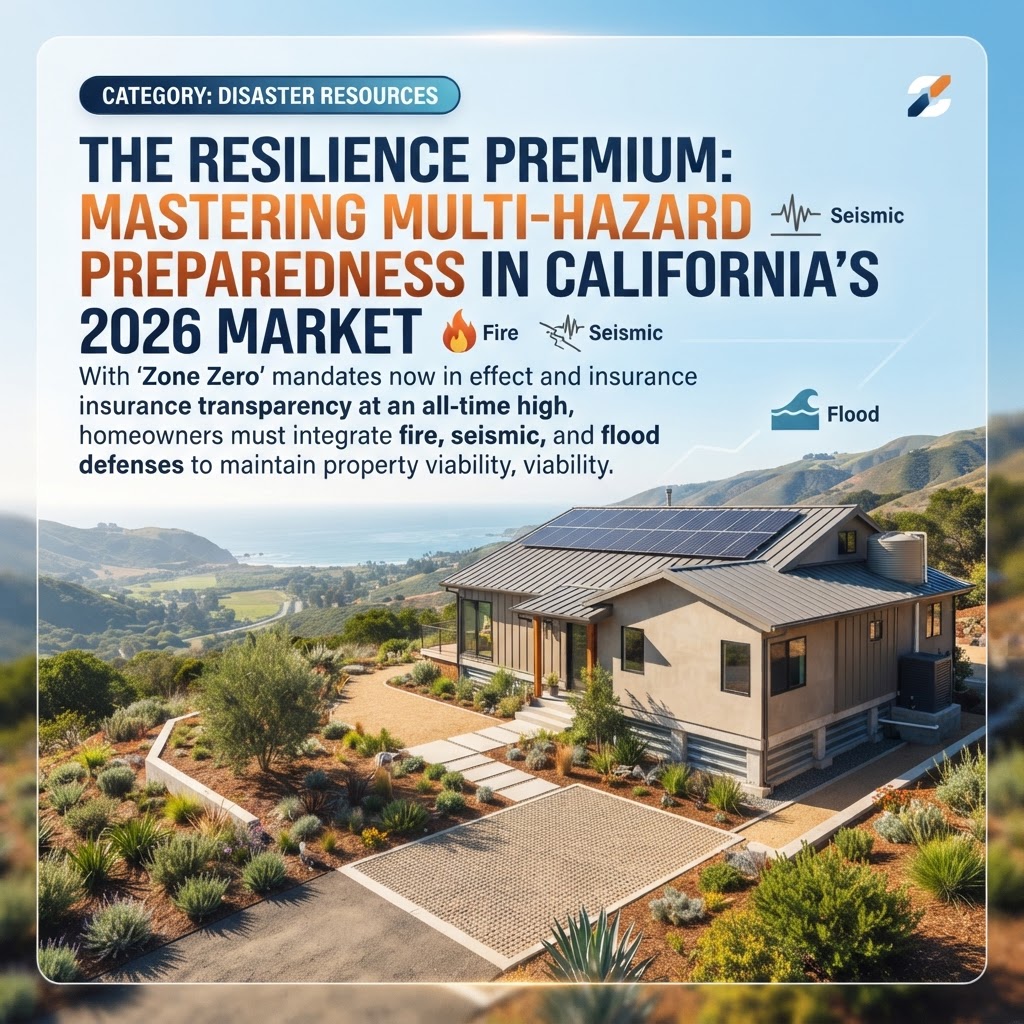 The Resilience Premium: Mastering Multi-Hazard Preparedness in California’s 2026 Market
