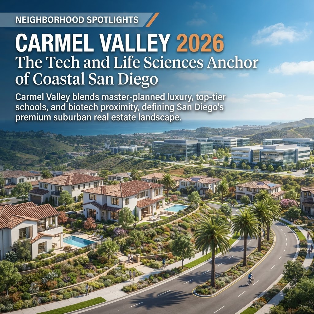 Carmel Valley 2026: The Tech and Life Sciences Anchor of Coastal San Diego