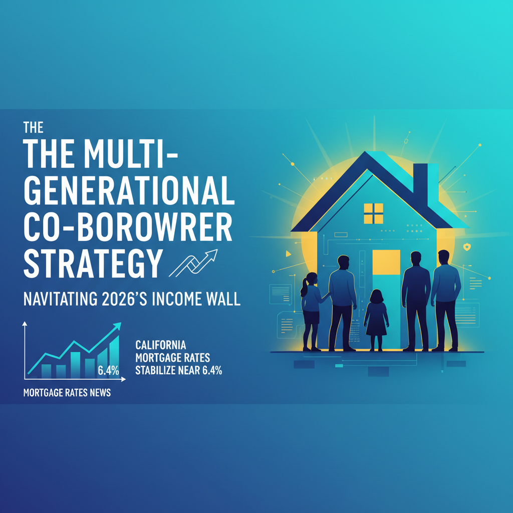 The Multi-Generational Co-Borrower Strategy: Navigating 2026’s Income Wall