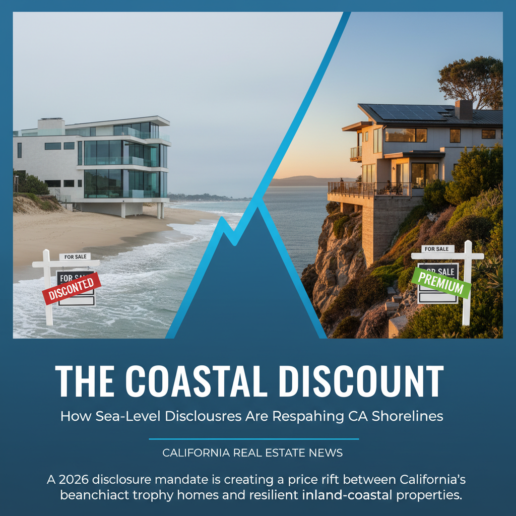 The Coastal Discount: How Sea-Level Disclosures are Reshaping CA Shorelines