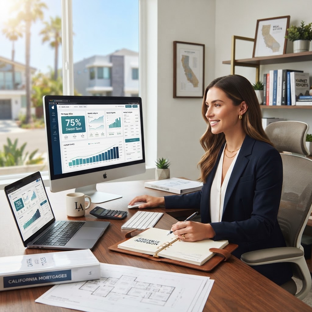 The 75% LTV Sweet Spot: Navigating California’s August Rate Pricing