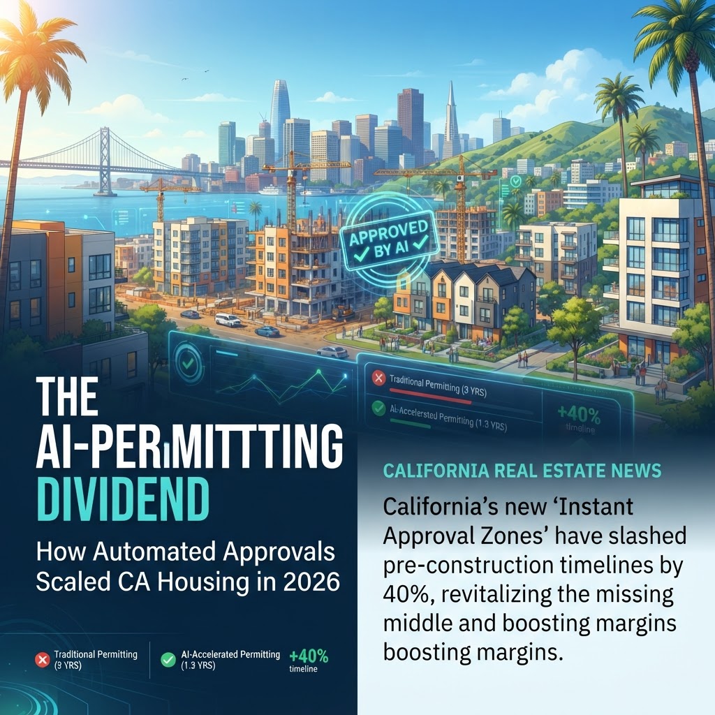 The AI-Permitting Dividend: How Automated Approvals Scaled CA Housing in 2026