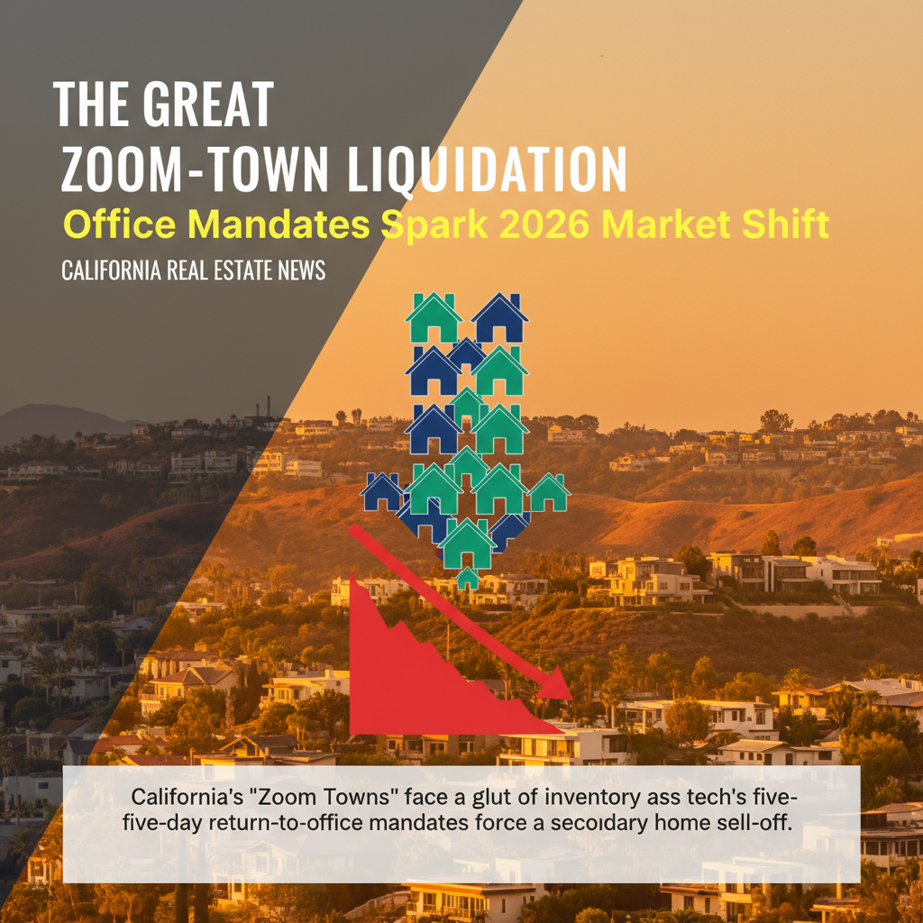 The Great Zoom-Town Liquidation: Office Mandates Spark 2026 Market Shift