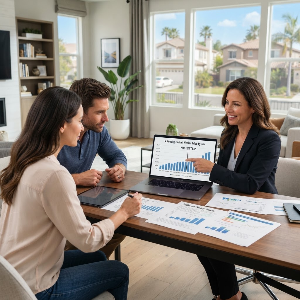 The Price-Point Cleavage: Navigating California's Mid-Tier Housing Trap