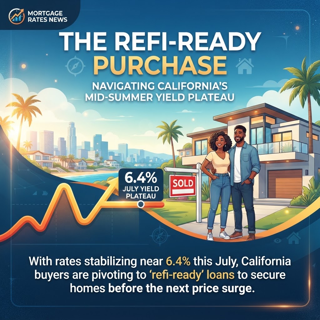 The Refi-Ready Purchase: Navigating California’s Mid-Summer Yield Plateau