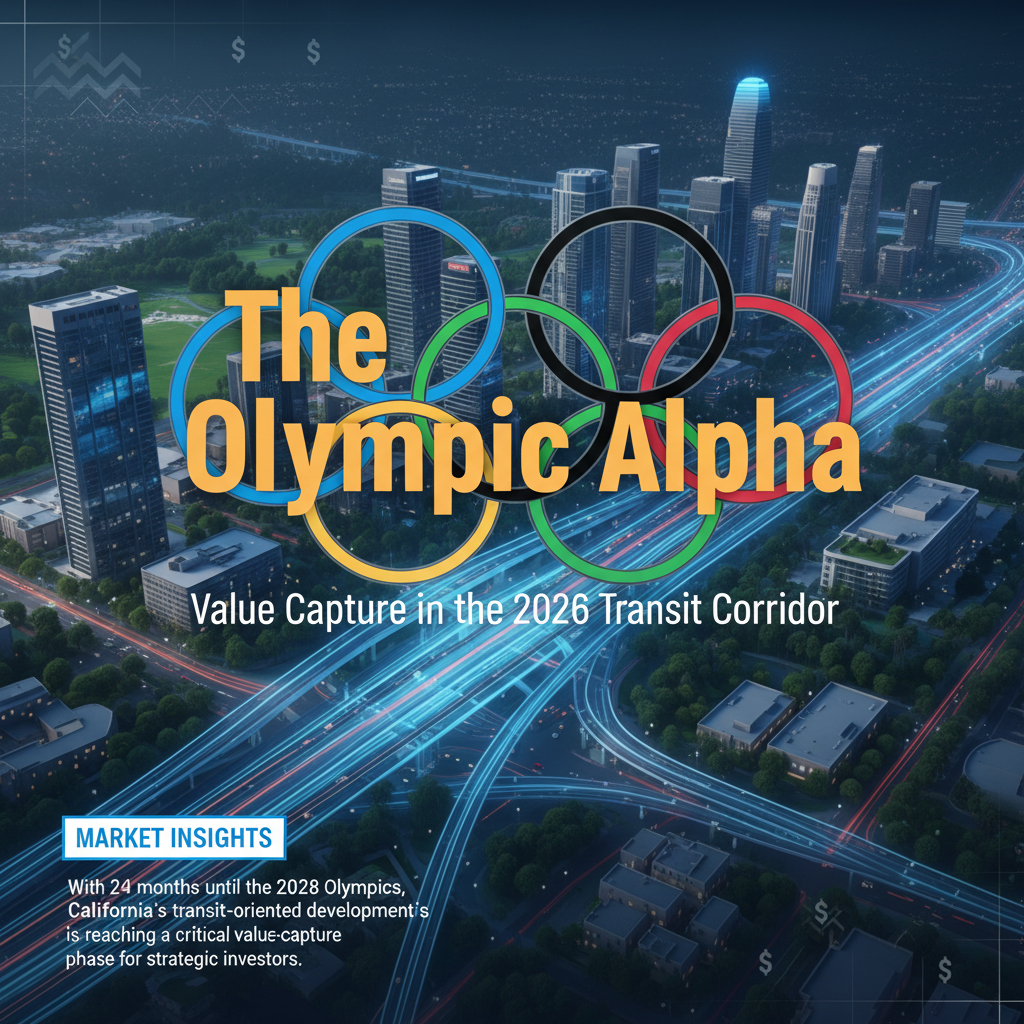 The Olympic Alpha: Value Capture in the 2026 Transit Corridor