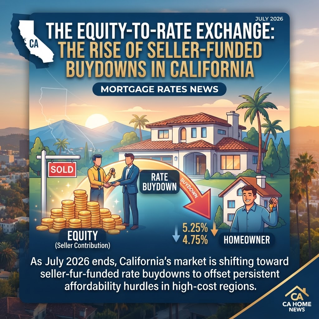 The Equity-to-Rate Exchange: The Rise of Seller-Funded Buydowns in California
