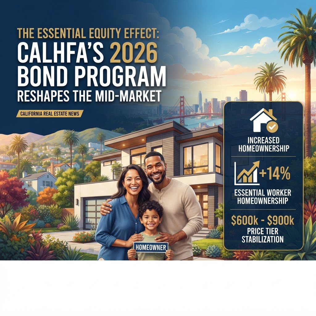 The Essential Equity Effect: CalHFA’s 2026 Bond Program Reshapes the Mid-Market
