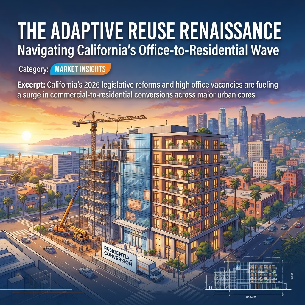 The Adaptive Reuse Renaissance: Navigating California’s Office-to-Residential Wave