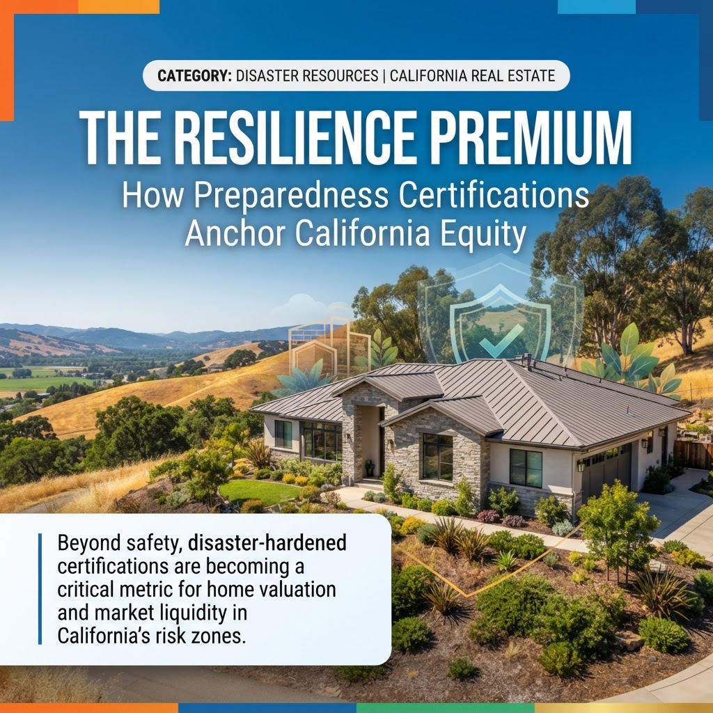 The Resilience Premium: How Preparedness Certifications Anchor California Equity