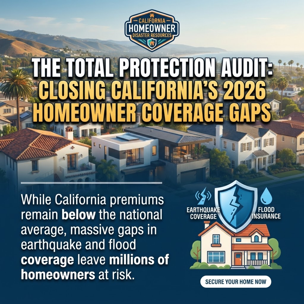 The Total Protection Audit: Closing California’s 2026 Homeowner Coverage Gaps