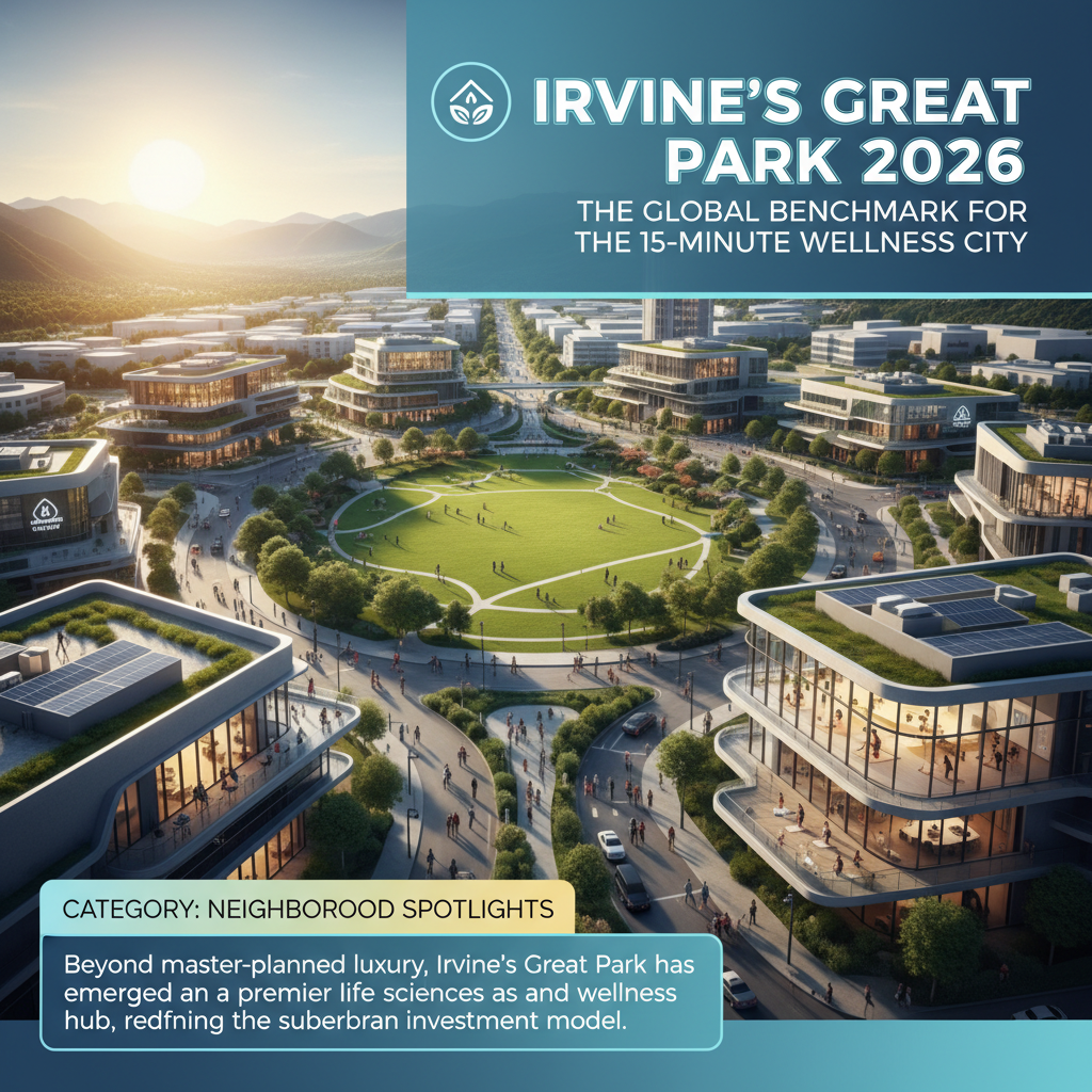 Irvine’s Great Park 2026: The Global Benchmark for the 15-Minute Wellness City