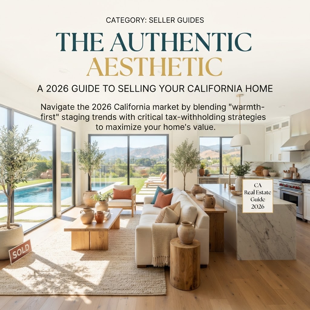 The Authentic Aesthetic: A 2026 Guide to Selling Your California Home