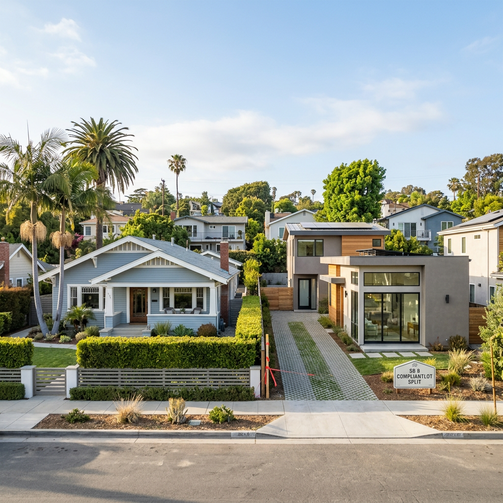 Urban Infill Mastery: Navigating California’s SB 9 Split-Lot Opportunities
