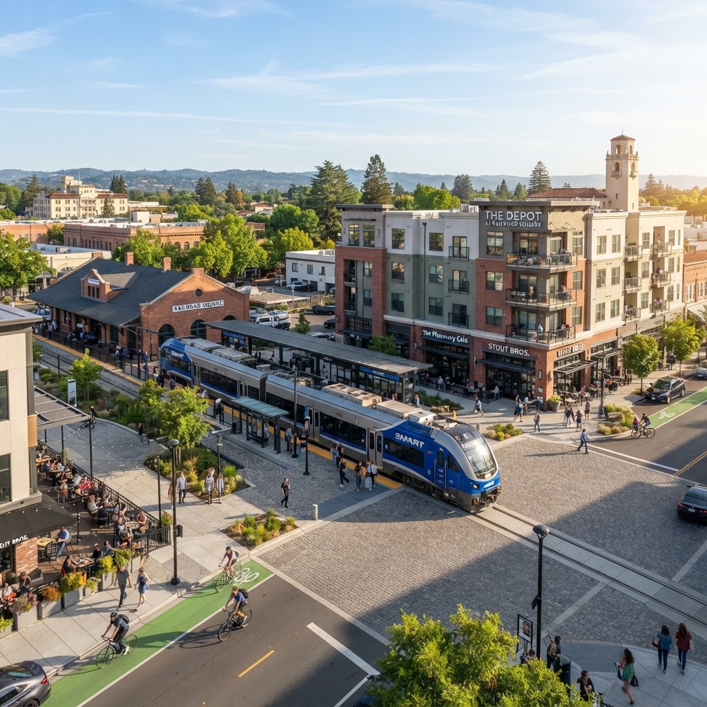 Santa Rosa’s Railroad Square 2026: The North Bay’s Transit-Oriented Core