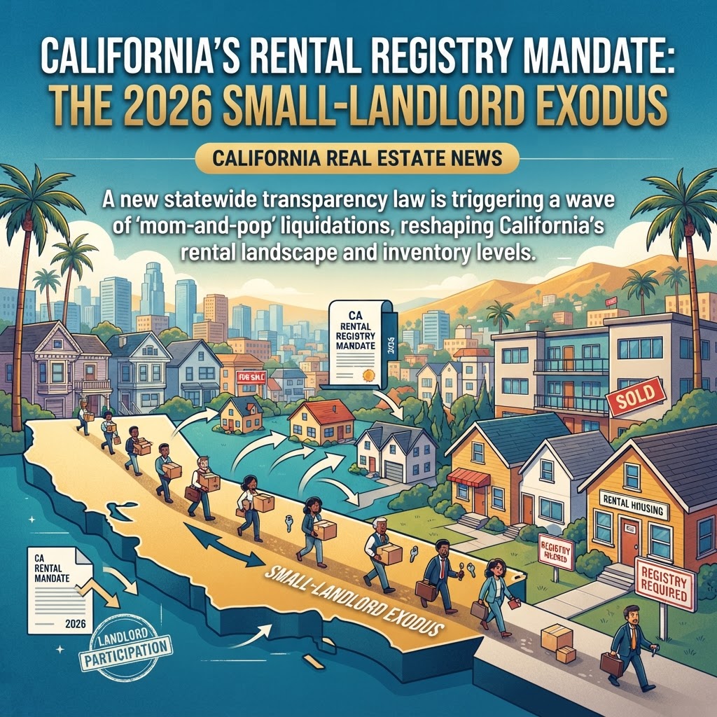 California’s Rental Registry Mandate: The 2026 Small-Landlord Exodus