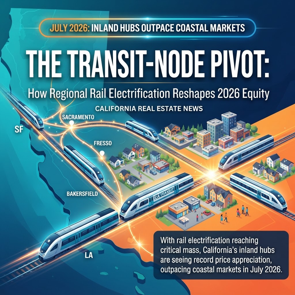 The Transit-Node Pivot: How Regional Rail Electrification Reshapes 2026 Equity
