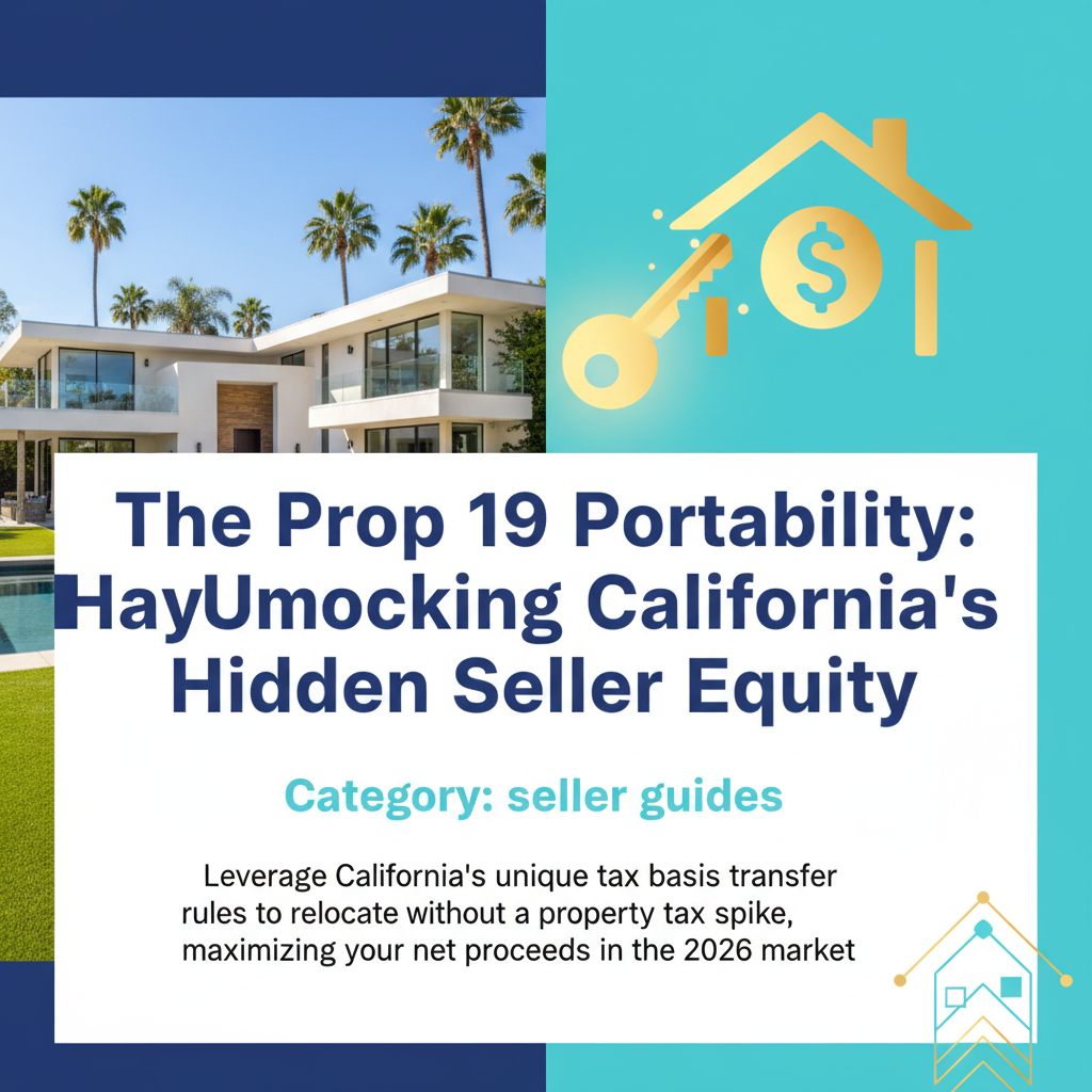 The Prop 19 Portability Play: Unlocking California’s Hidden Seller Equity