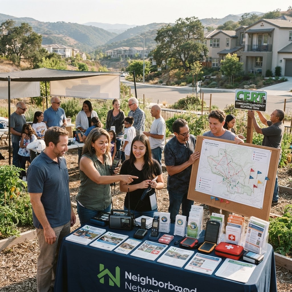 The Neighborhood Network: Scaling Collective Resilience in California’s Risk Zones
