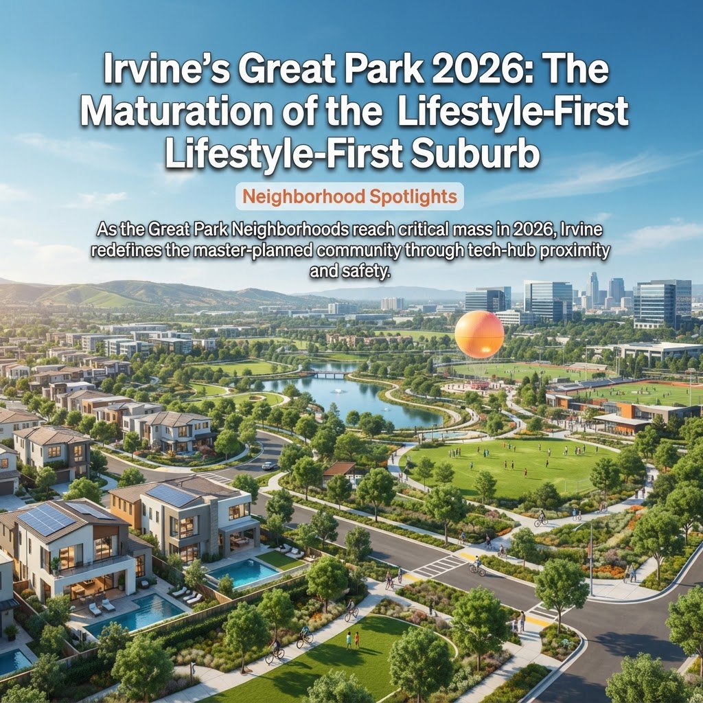 Irvine’s Great Park 2026: The Maturation of the Lifestyle-First Suburb