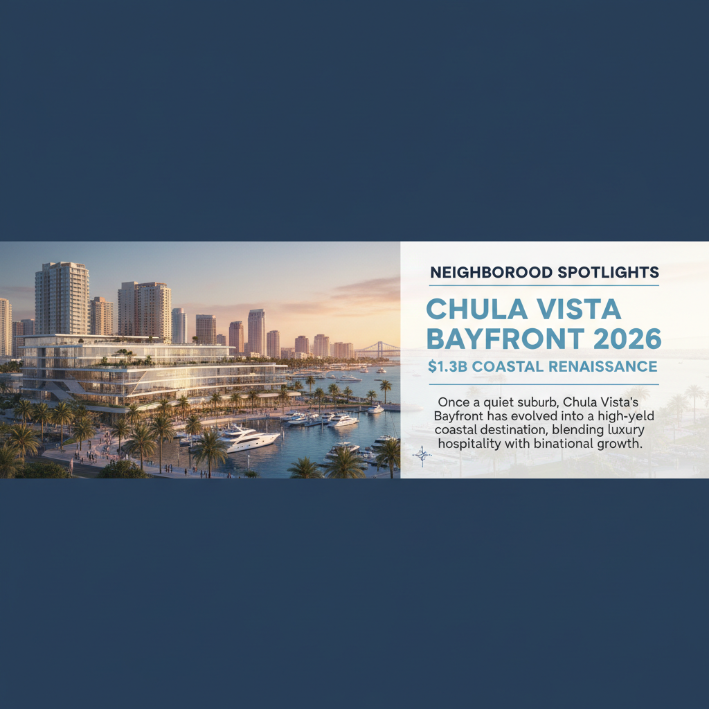 Chula Vista Bayfront 2026: The South Bay’s $1.3B Coastal Renaissance