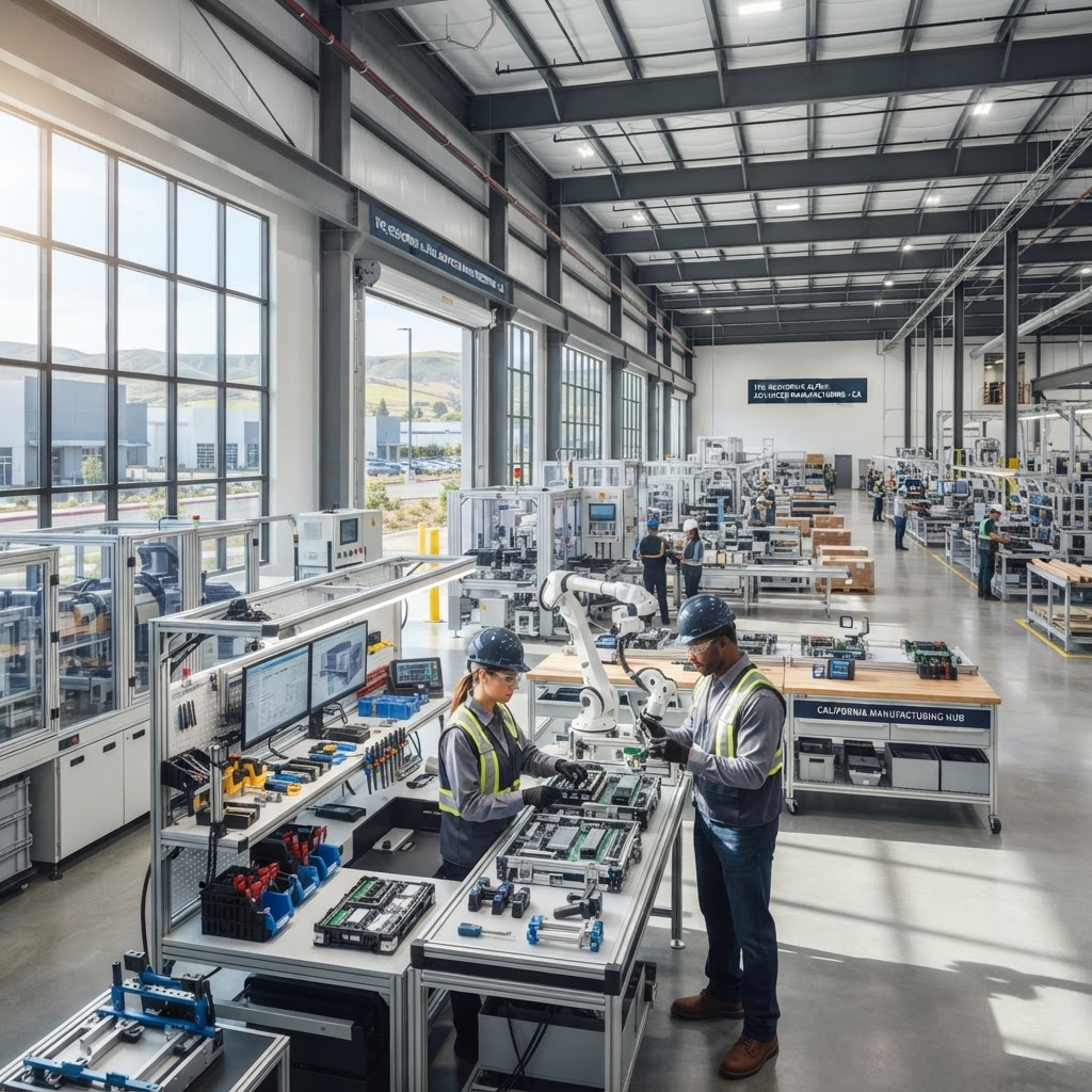 The Reshoring Alpha: California’s Industrial Pivot to Advanced Manufacturing