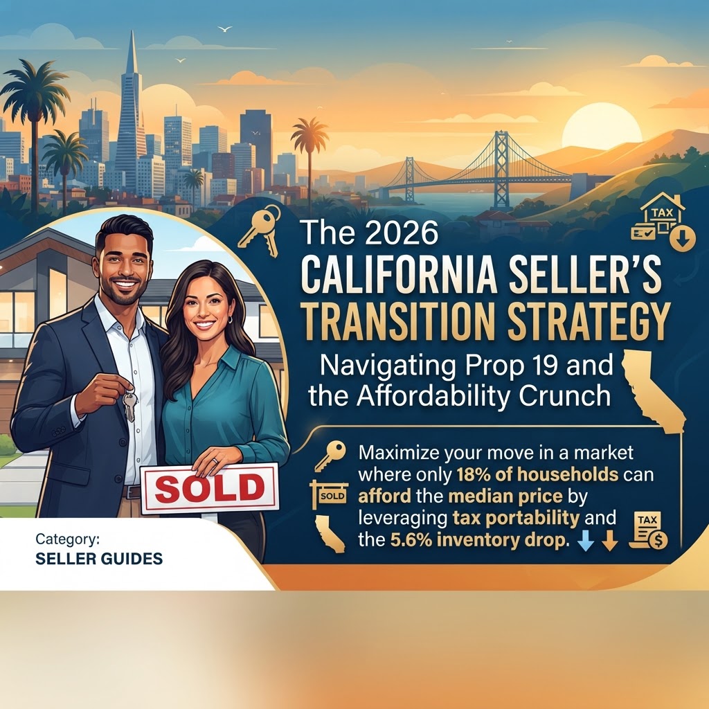 The 2026 California Seller’s Transition Strategy: Navigating Prop 19 and the Affordability Crunch