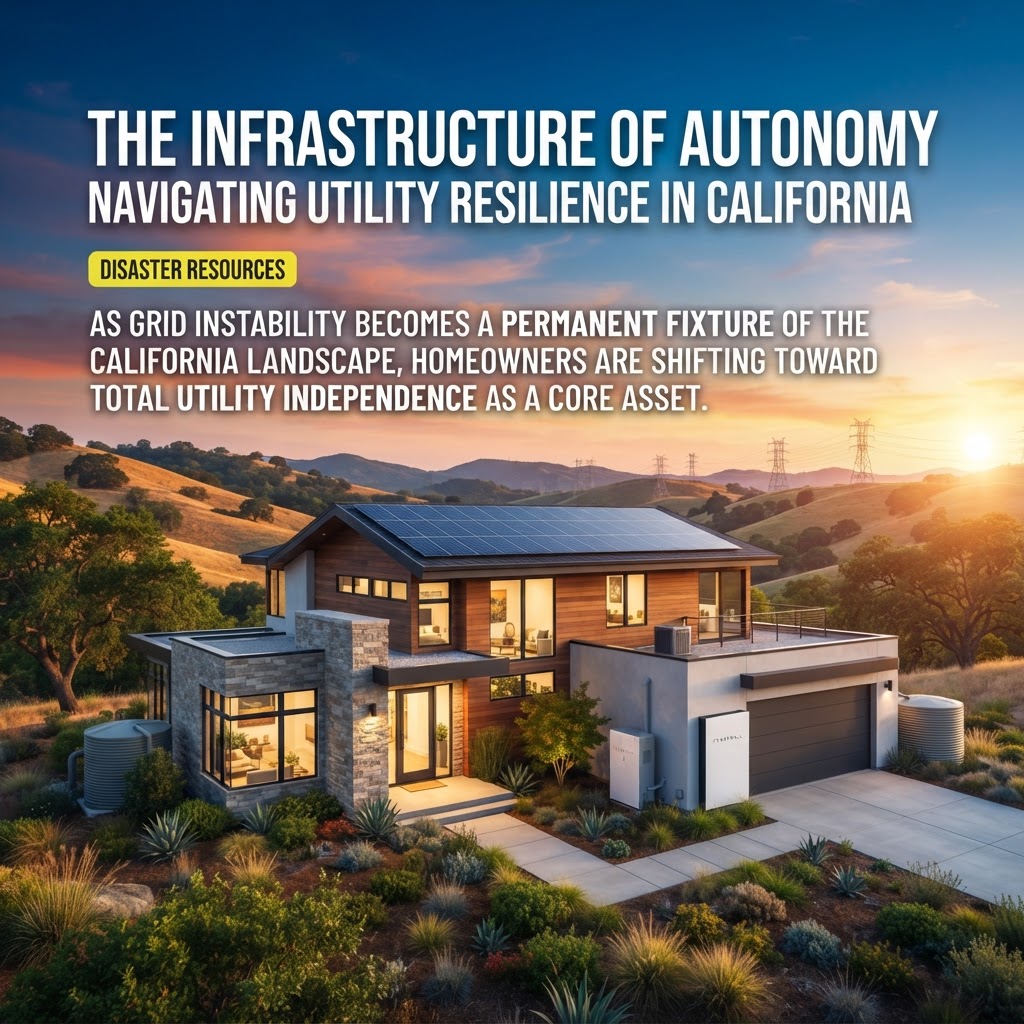 The Infrastructure of Autonomy: Navigating Utility Resilience in California