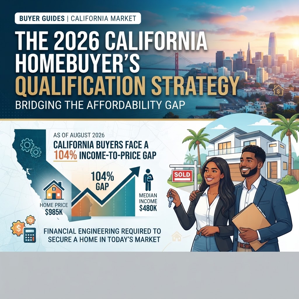 The 2026 California Homebuyer’s Qualification Strategy: Bridging the Affordability Gap