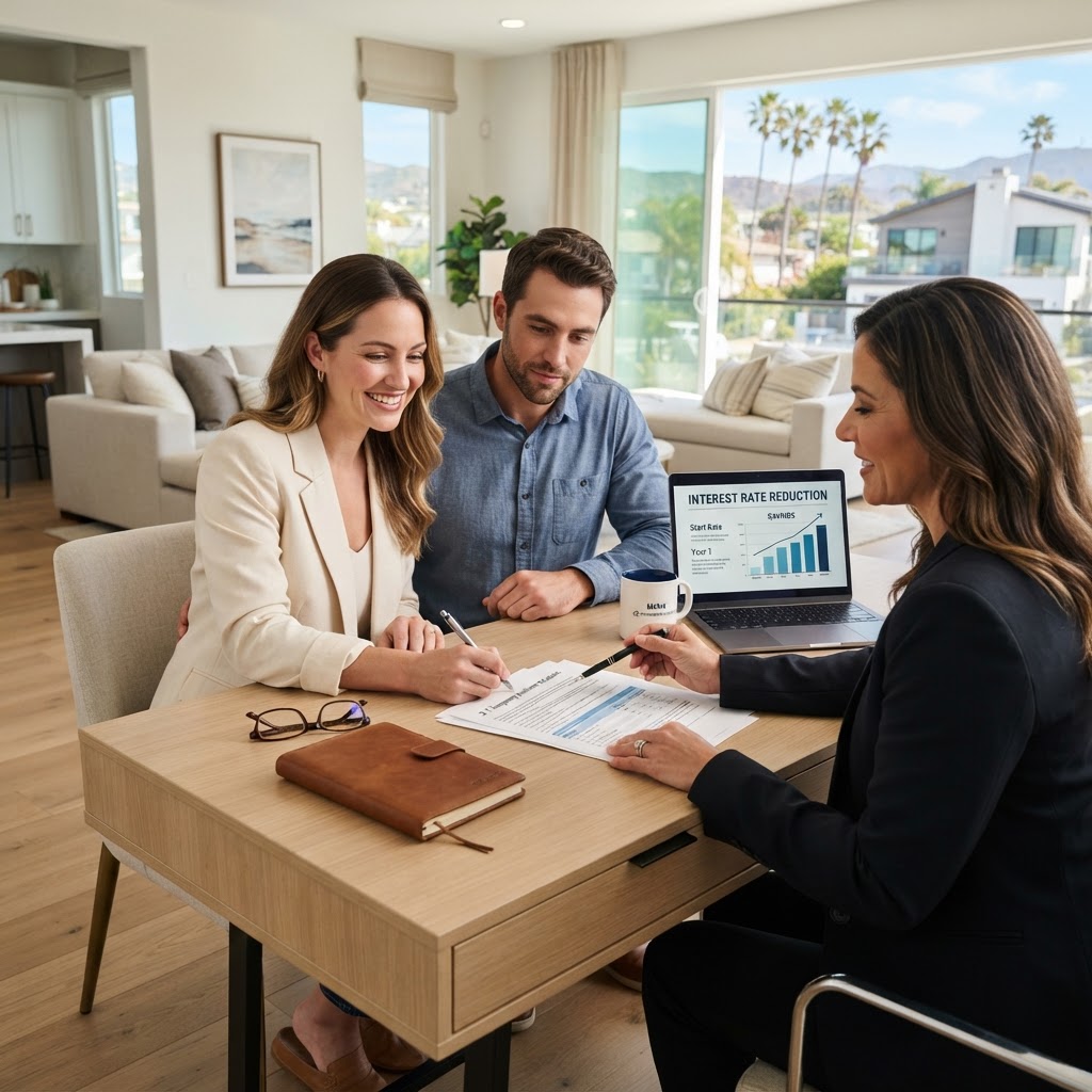Why California Buyers Are Swapping 30-Year Debt for 2-1 Temporary Buydowns