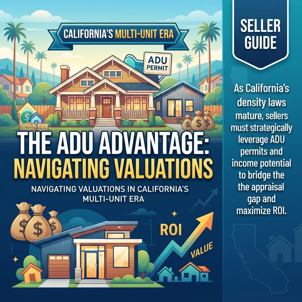 The ADU Advantage: Navigating Valuations in California’s Multi-Unit Era
