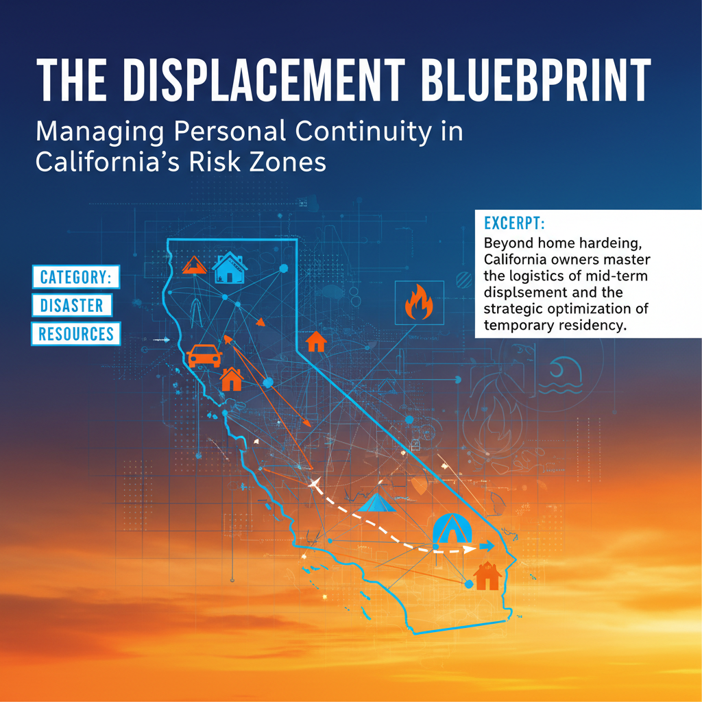 The Displacement Blueprint: Managing Personal Continuity in California’s Risk Zones