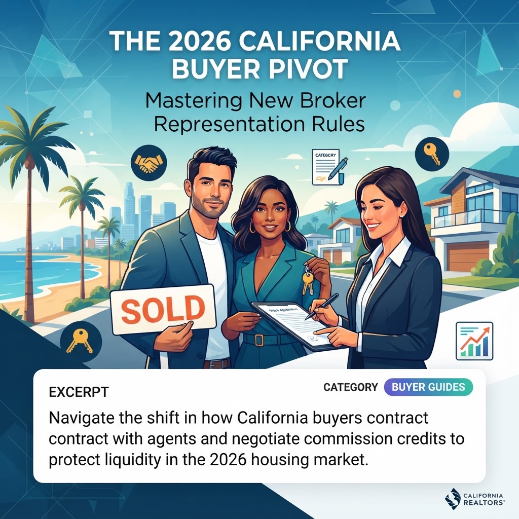 The 2026 California Buyer Pivot: Mastering New Broker Representation Rules