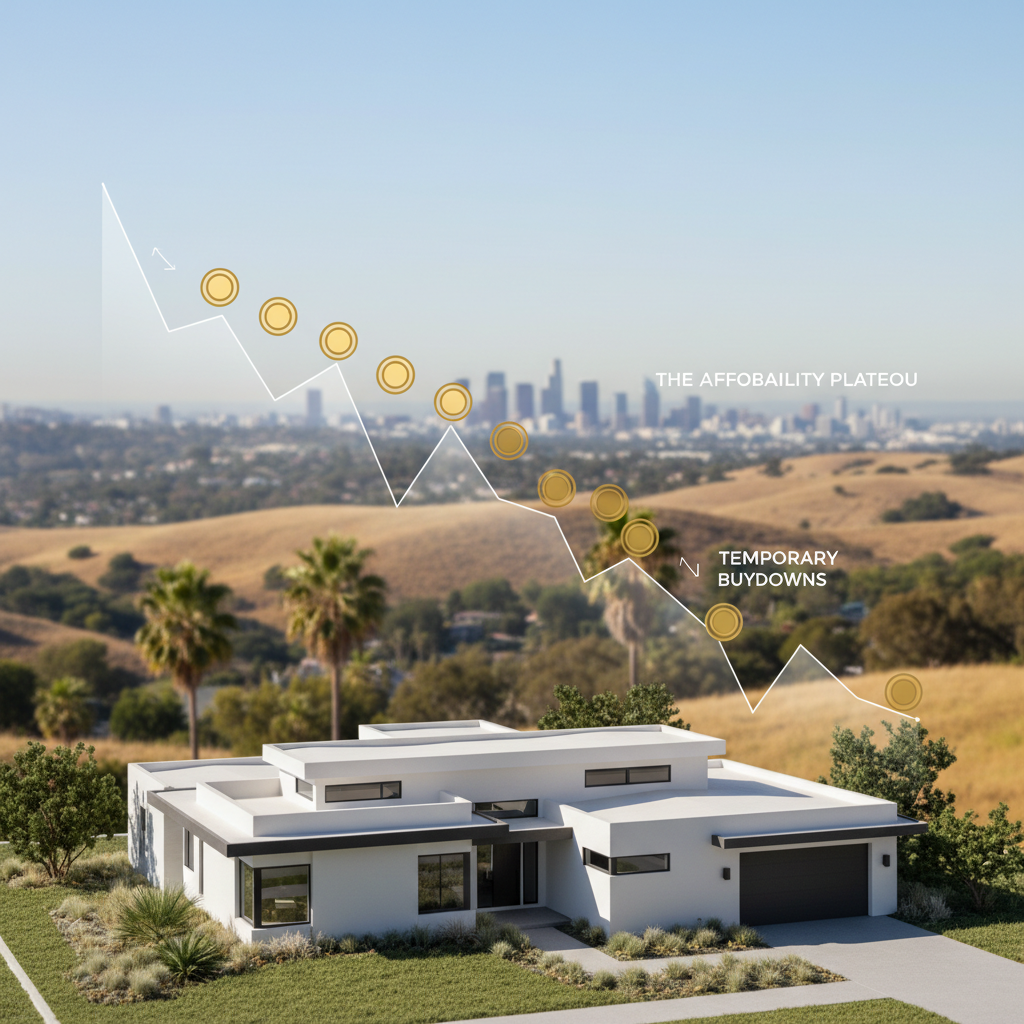 The Affordability Plateau: Leveraging Temporary Buydowns in California’s Market