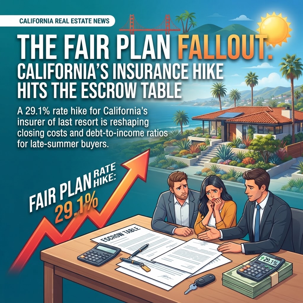 The FAIR Plan Fallout: California’s Insurance Hike Hits the Escrow Table