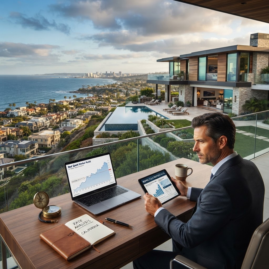 The Geopolitical Premium: Why California’s High-Leverage Market is Bracing for a 7% Floor
