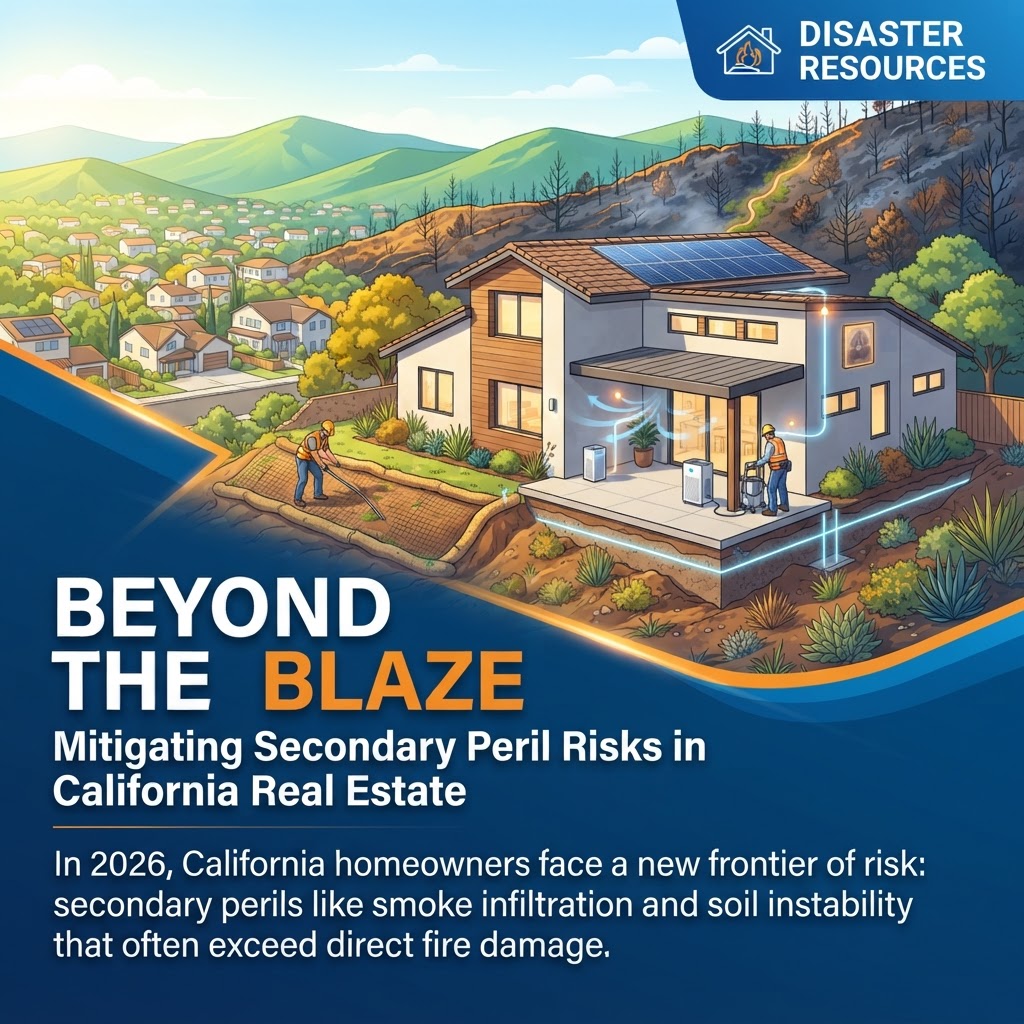 Beyond the Blaze: Mitigating Secondary Peril Risks in California Real Estate