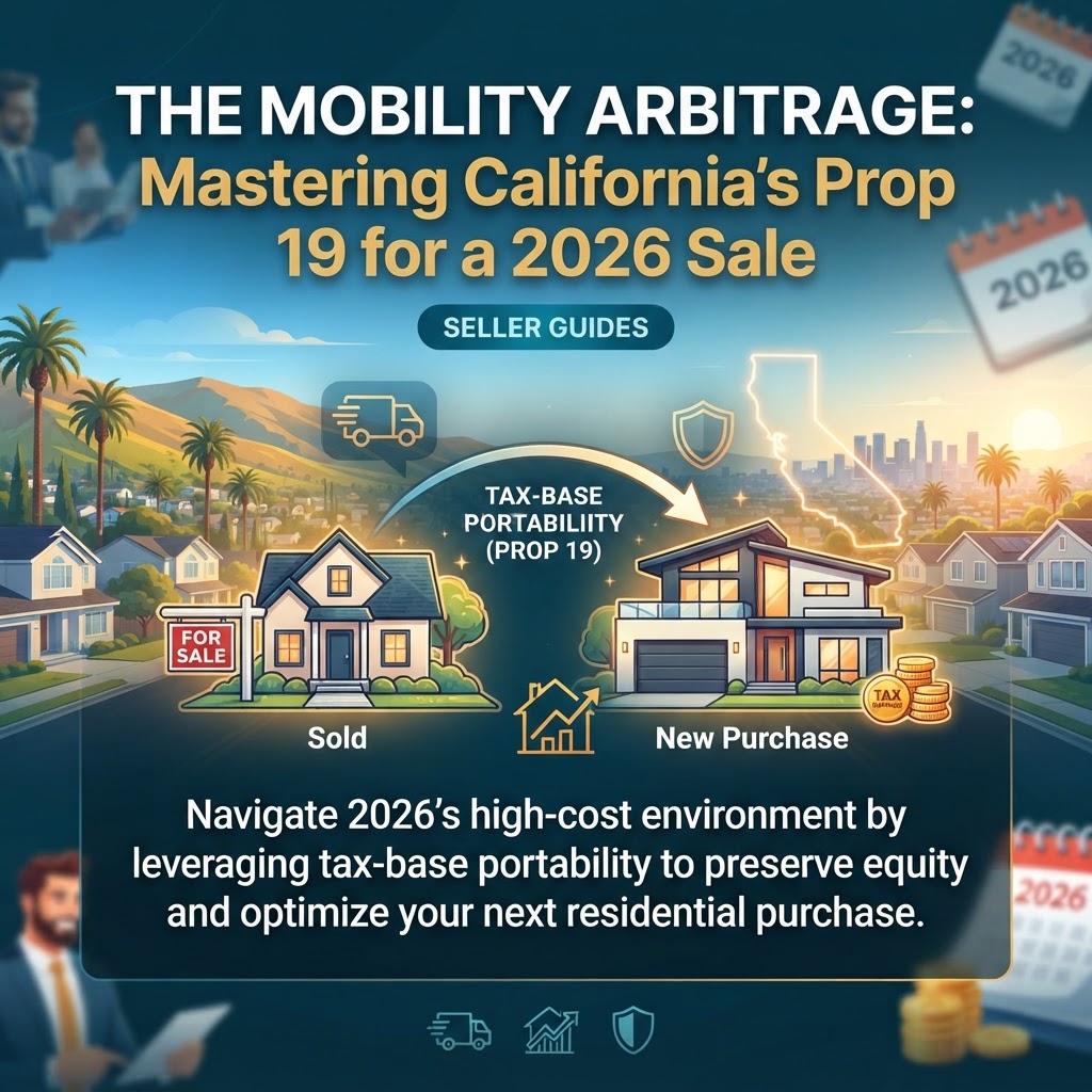 The Mobility Arbitrage: Mastering California’s Prop 19 for a 2026 Sale