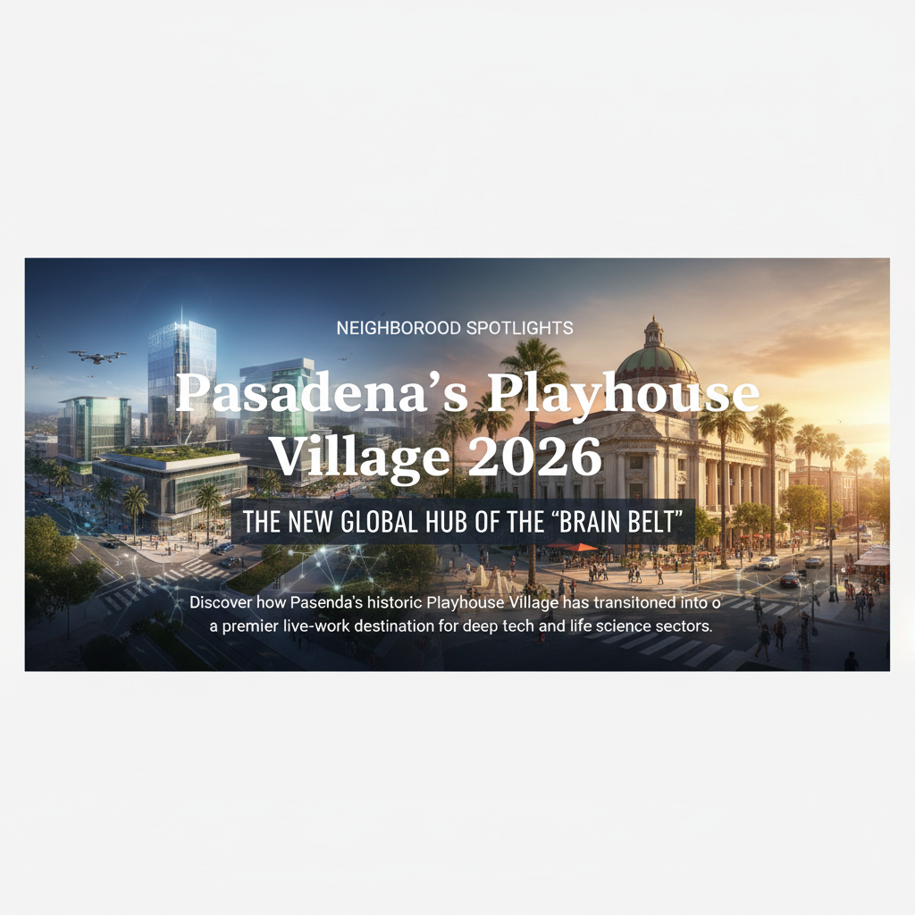 Pasadena’s Playhouse Village 2026: The New Global Hub of the ‘Brain Belt’