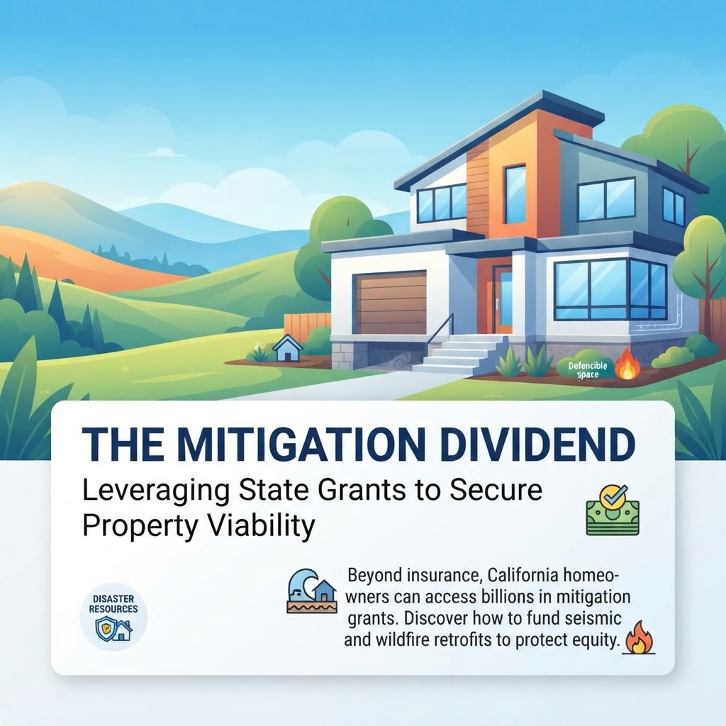 The Mitigation Dividend: Leveraging State Grants to Secure Property Viability